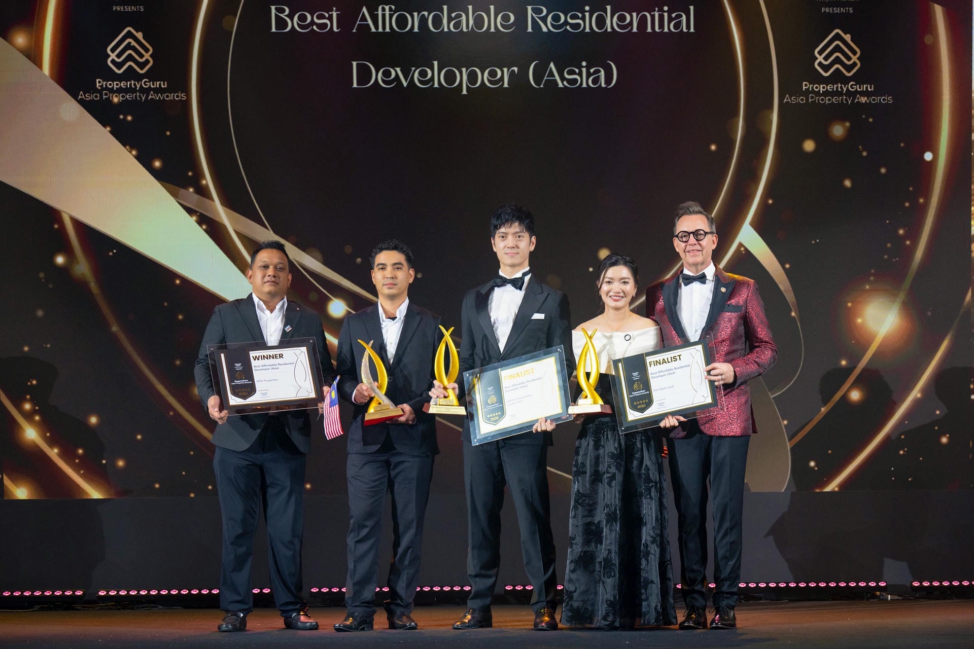 Kim Oanh Land vinh dự nhận giải “Best Affordable Residential Developer” tại Asia Property Awards 2025