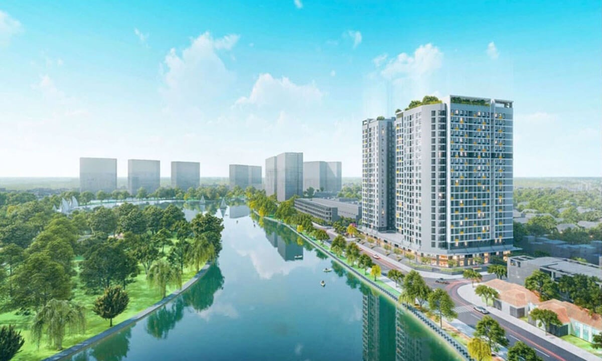 Dự án nhà ở xã hội Rice City Long Châu (Thượng Thanh, Long Biên) có giá khoảng 29,4 triệu đồng/m2, cao nhất tại Hà Nội.