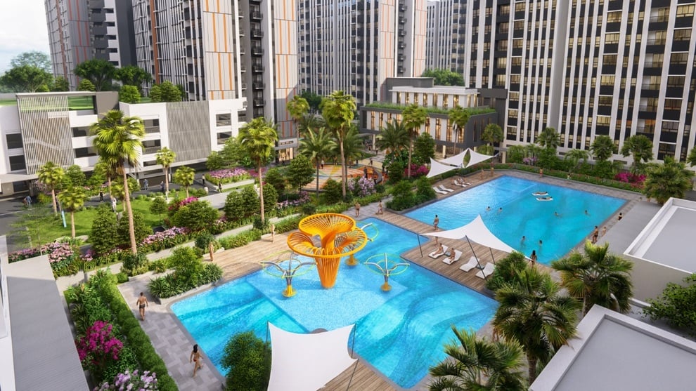 Phối cảnh dự án K-Home Avenue, dự án đạt giải nhất cuộc thi ý tưởng thiết kế (Ảnh: Kim Oanh Group).