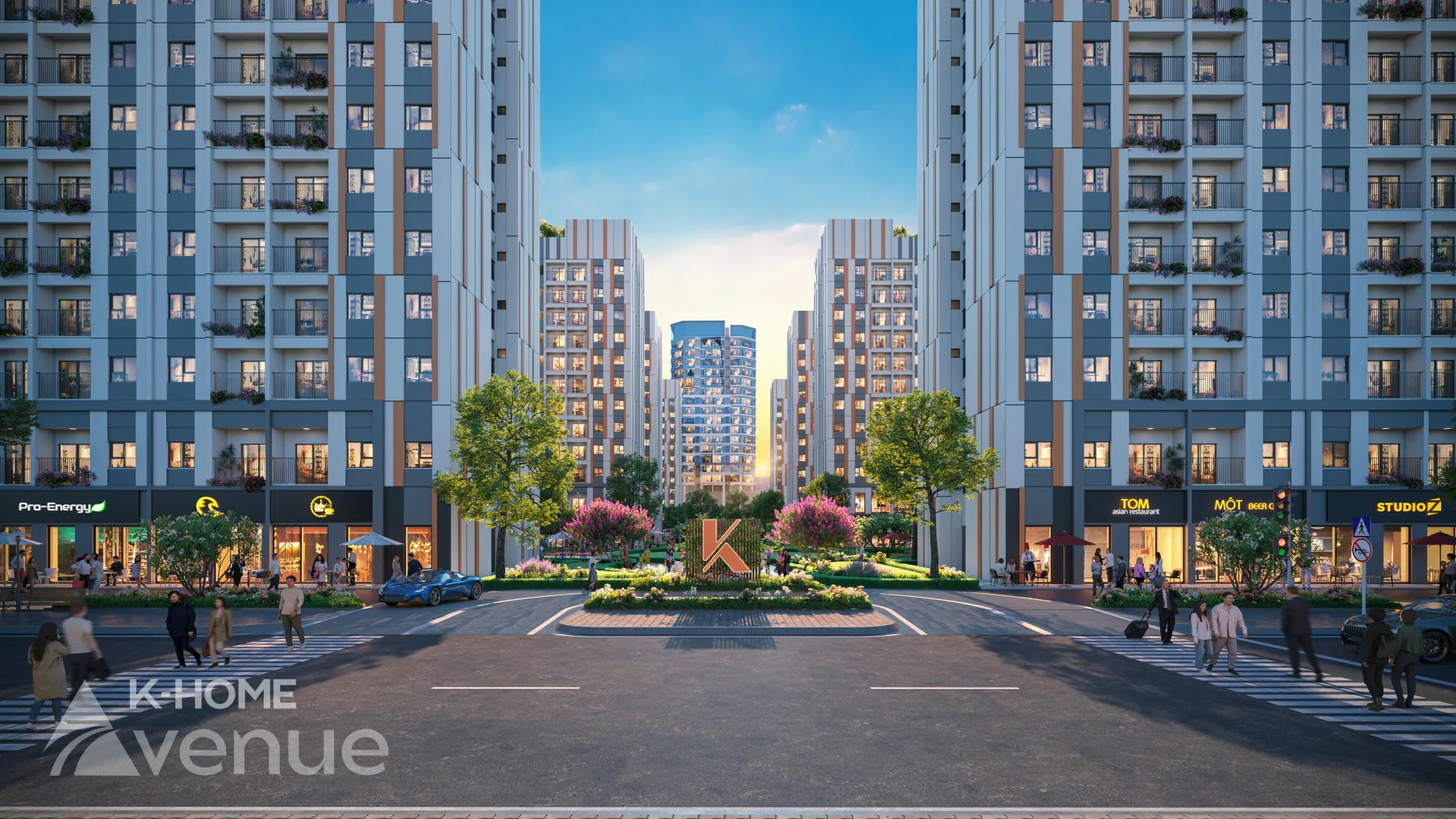 Phối cảnh dự kiến của dự án K-Home Avenue