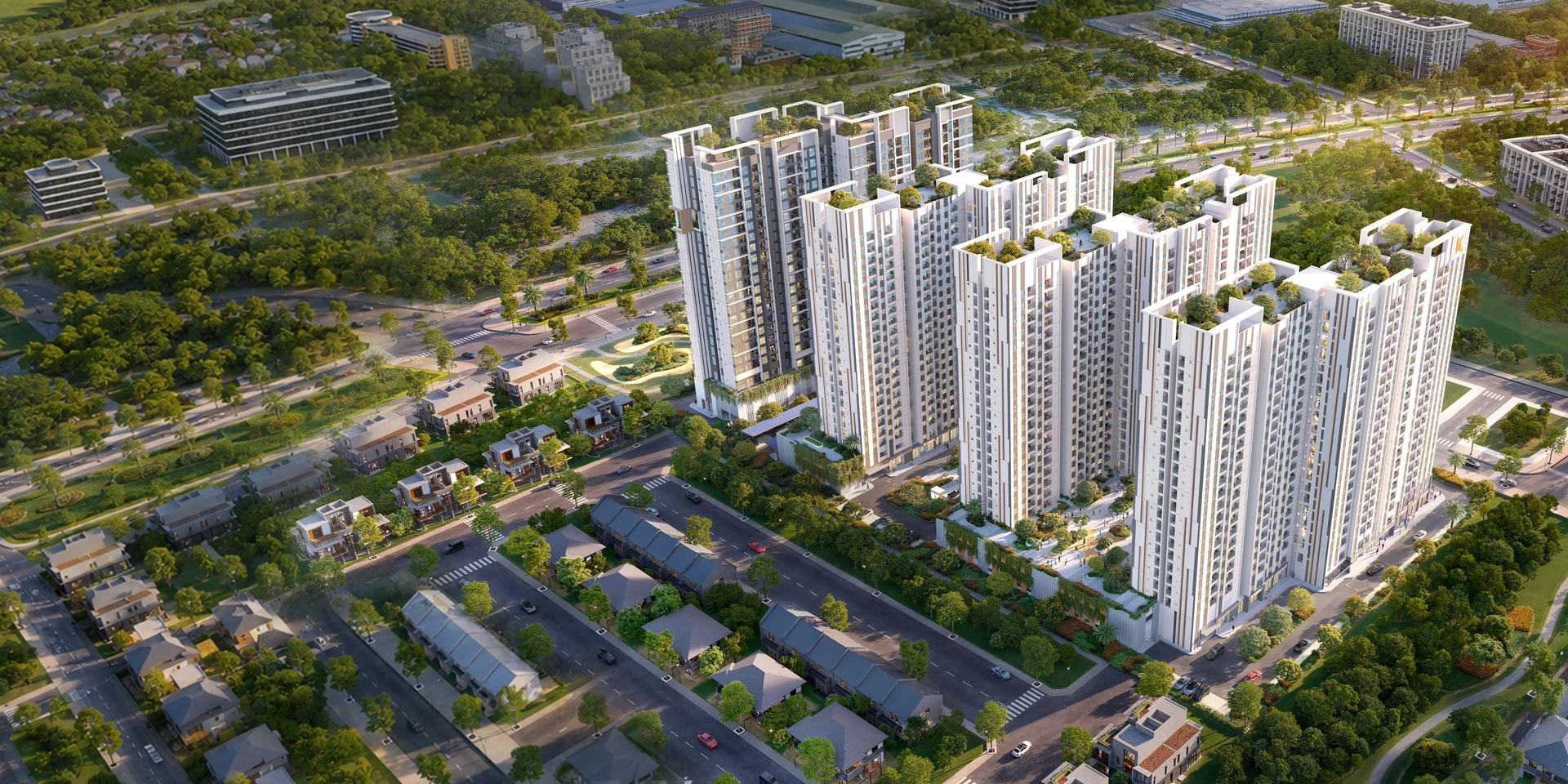 Phối cảnh khu căn hộ K-Home Cityview