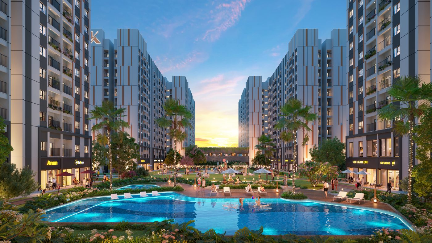 Kim Oanh Land tận tâm đầu tư vào hệ tiện ích đủ đầy cho cư dân tương lai.